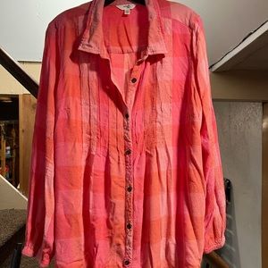 Terra and Sky Button Down